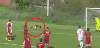 HIT! Taki GOL padł w lidze mołdawskiej! xD [VIDEO]